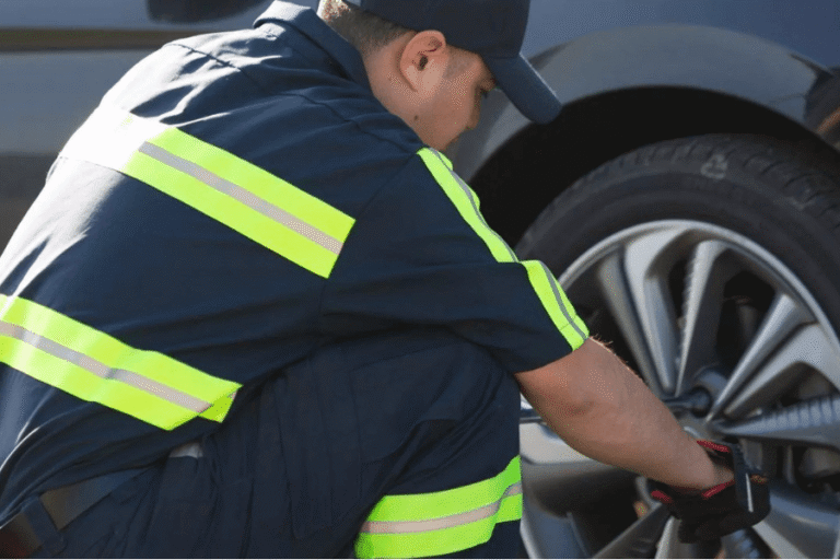 tire change service